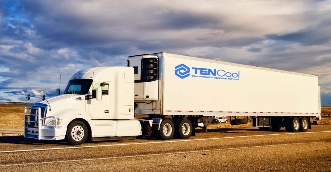 ten cool truck on road